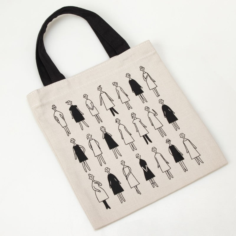 100 ladies mini tote bag to embroider