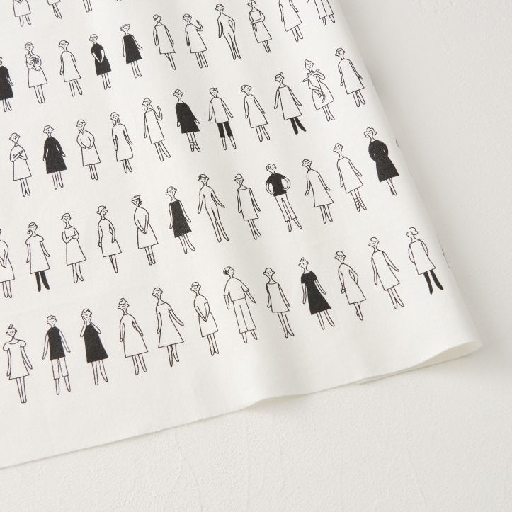 100 ladies fabric to embroider or paint