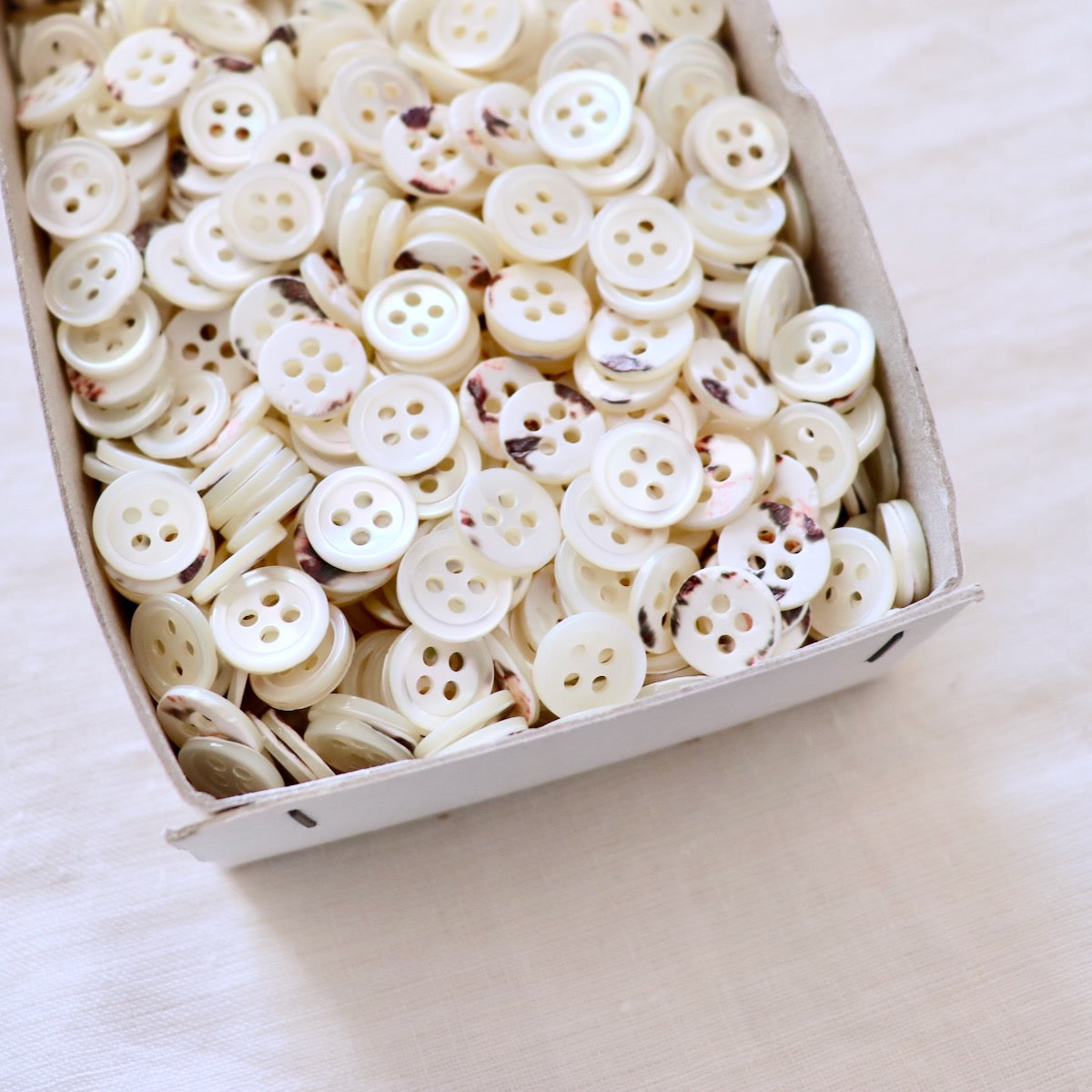 new old stock shell shirt buttons