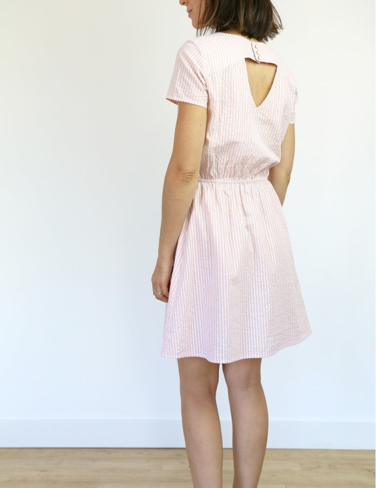 artesane top or dress sewing pattern by atelier scammit