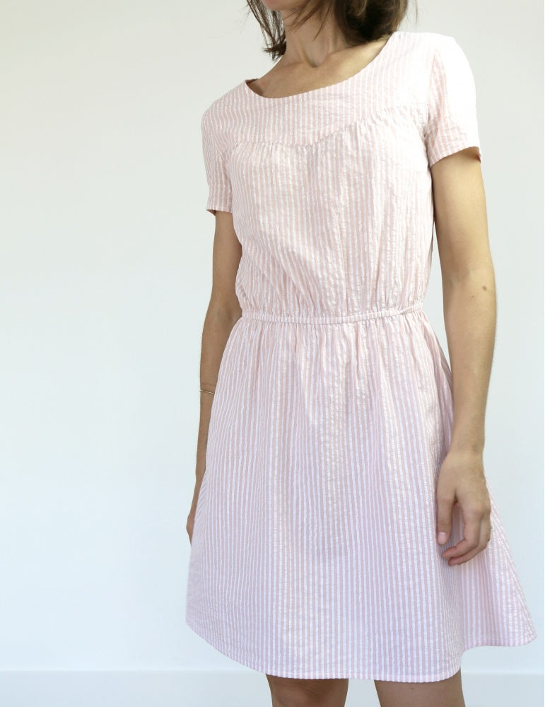 artesane top or dress sewing pattern by atelier scammit
