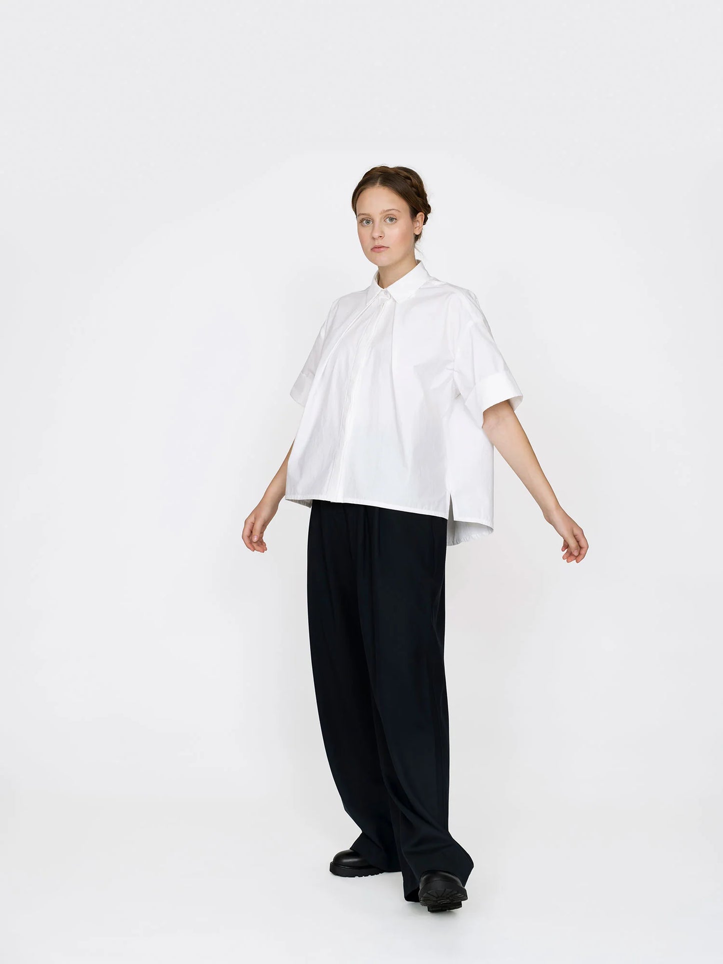 Front Pleat Shirt sewing pattern by The Assembly Line