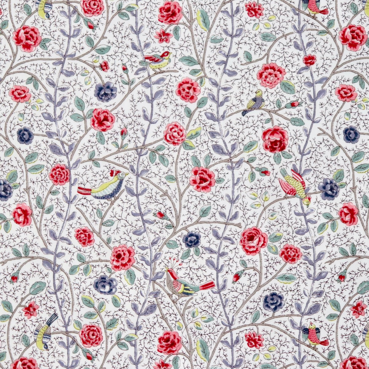 Bustle in the Hedgerow Cotton Print