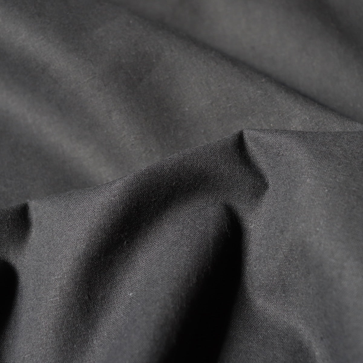 Linen Cotton Canvas — Black