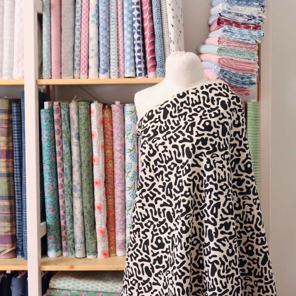 Animalcules Cotton Print