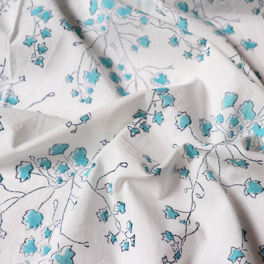 Brahma Karma Block Print — Teal Twigs