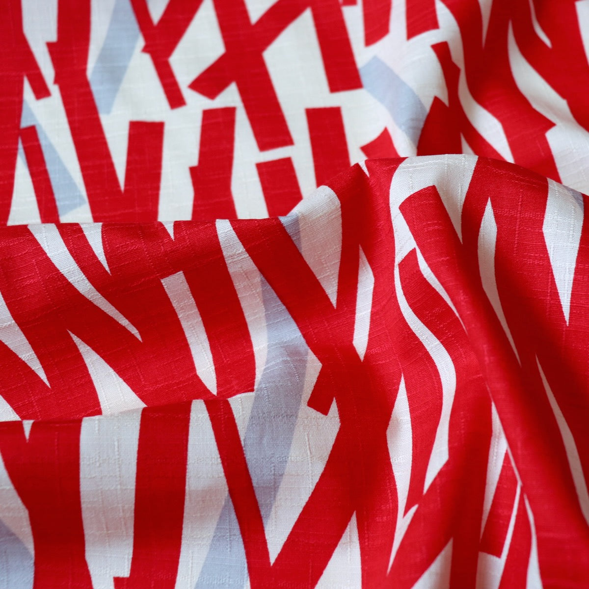 Twigs Cotton Dobby — Red
