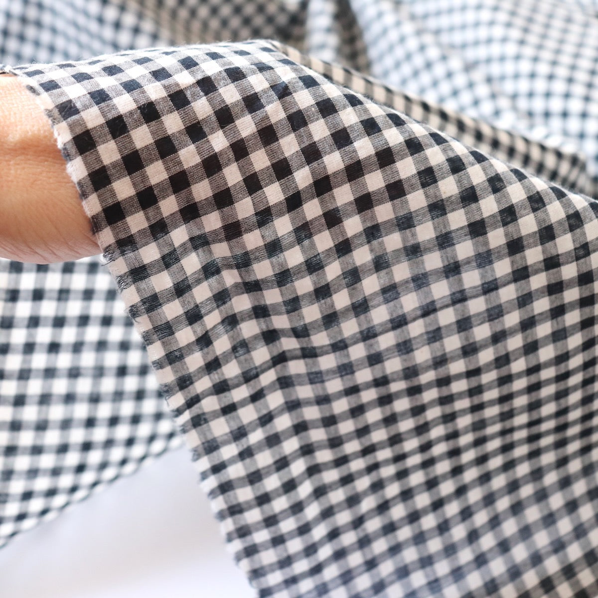 Swatch — Finest Gingham Handloom Cotton