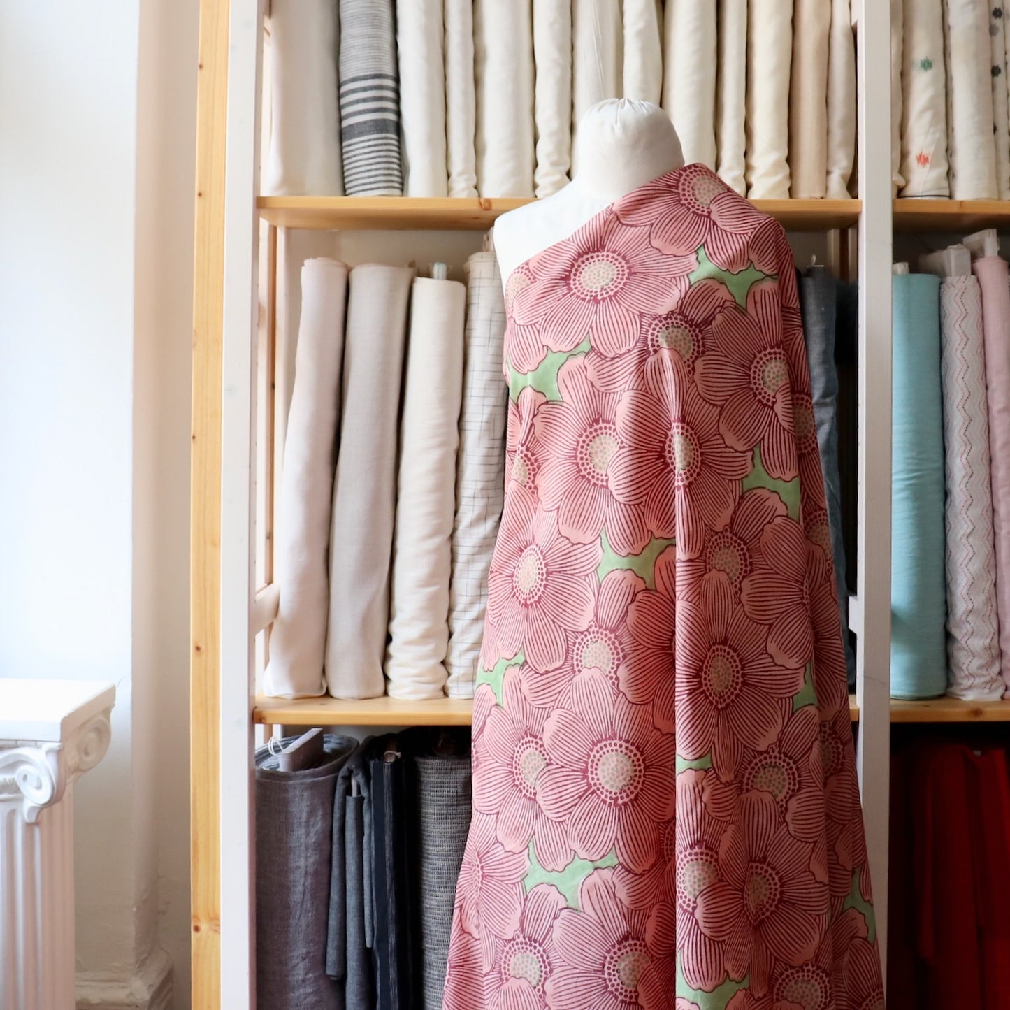 The Really Big Floral Block Print Cotton