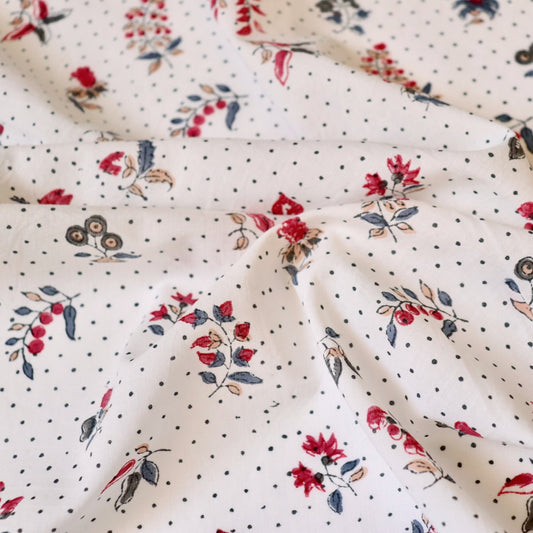 18th century style indian printed cotton for historic costuming, colonial reenactment and cosplay