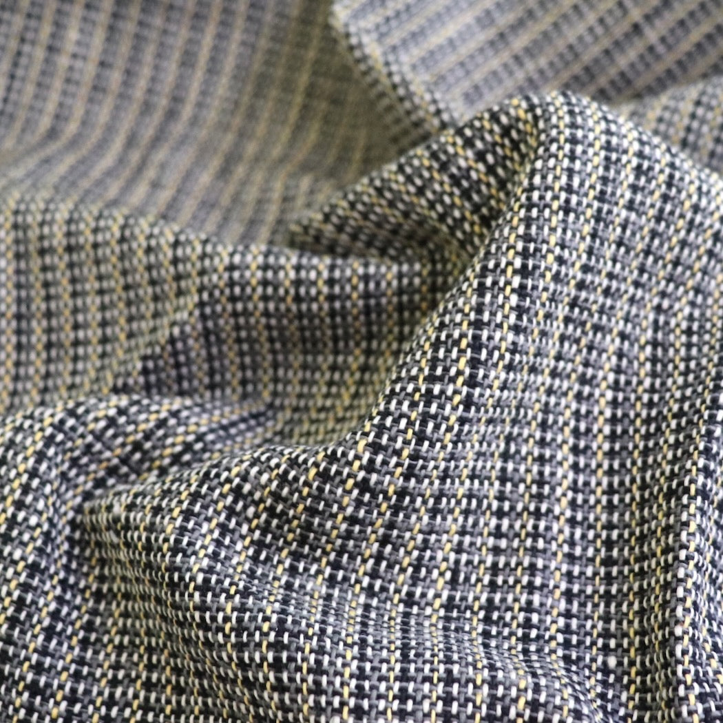 gray handloom khadi cotton tweed fabric