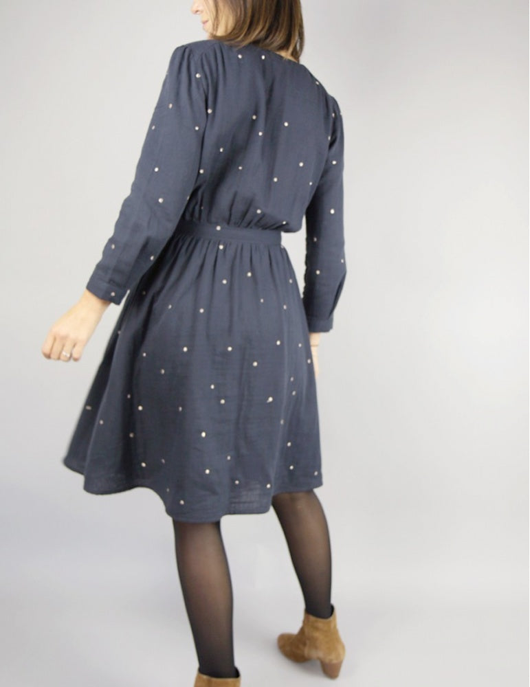 harmonie blouse or dress sewing pattern by atelier scammit