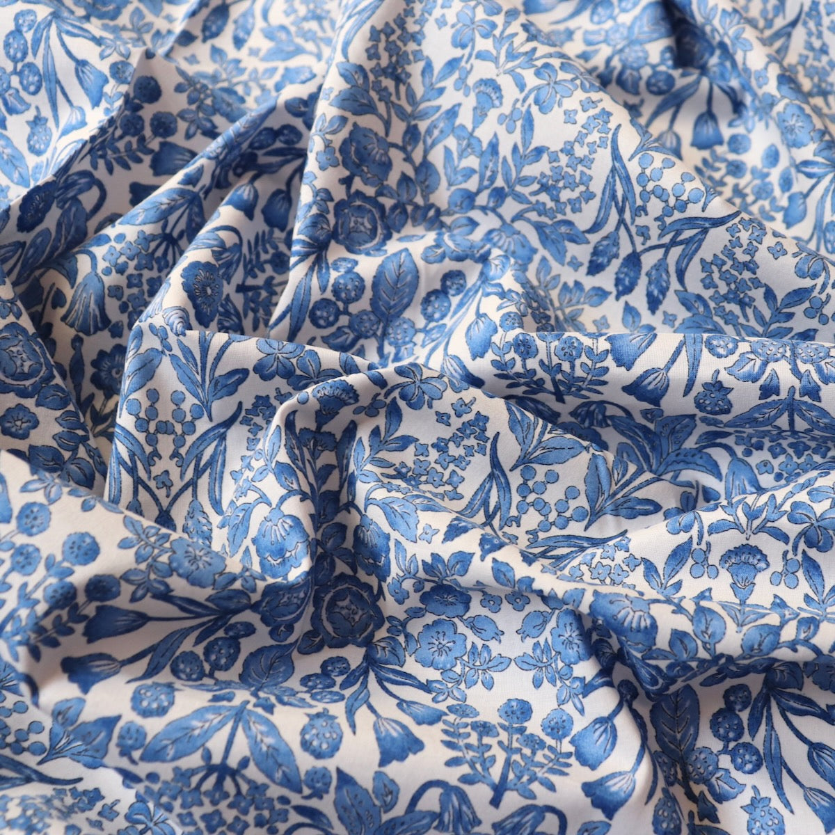 Cyanotype Japanese Cotton Lawn