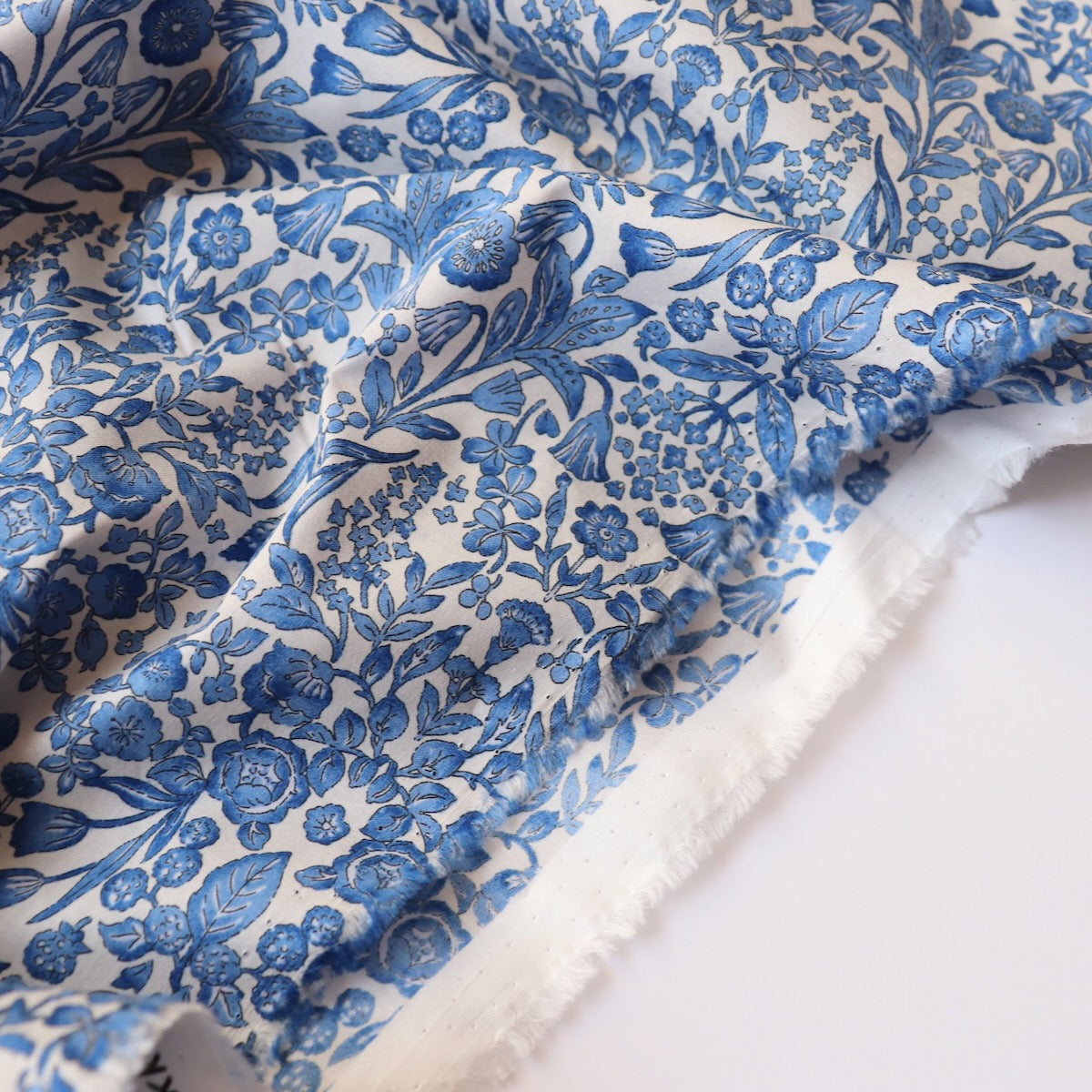 Cyanotype Japanese Cotton Lawn