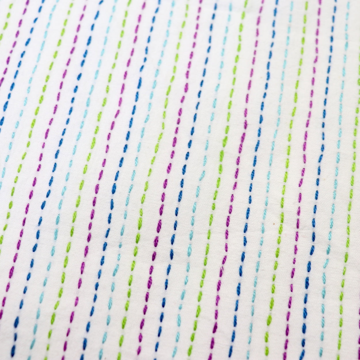kantha cotton yardage embroidered by hand