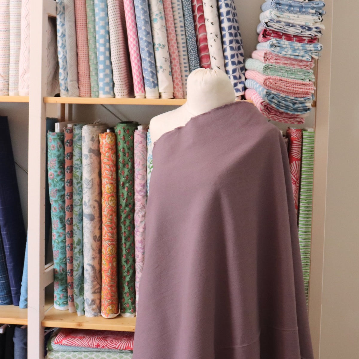 Cotton Linen Canvas — Lavender