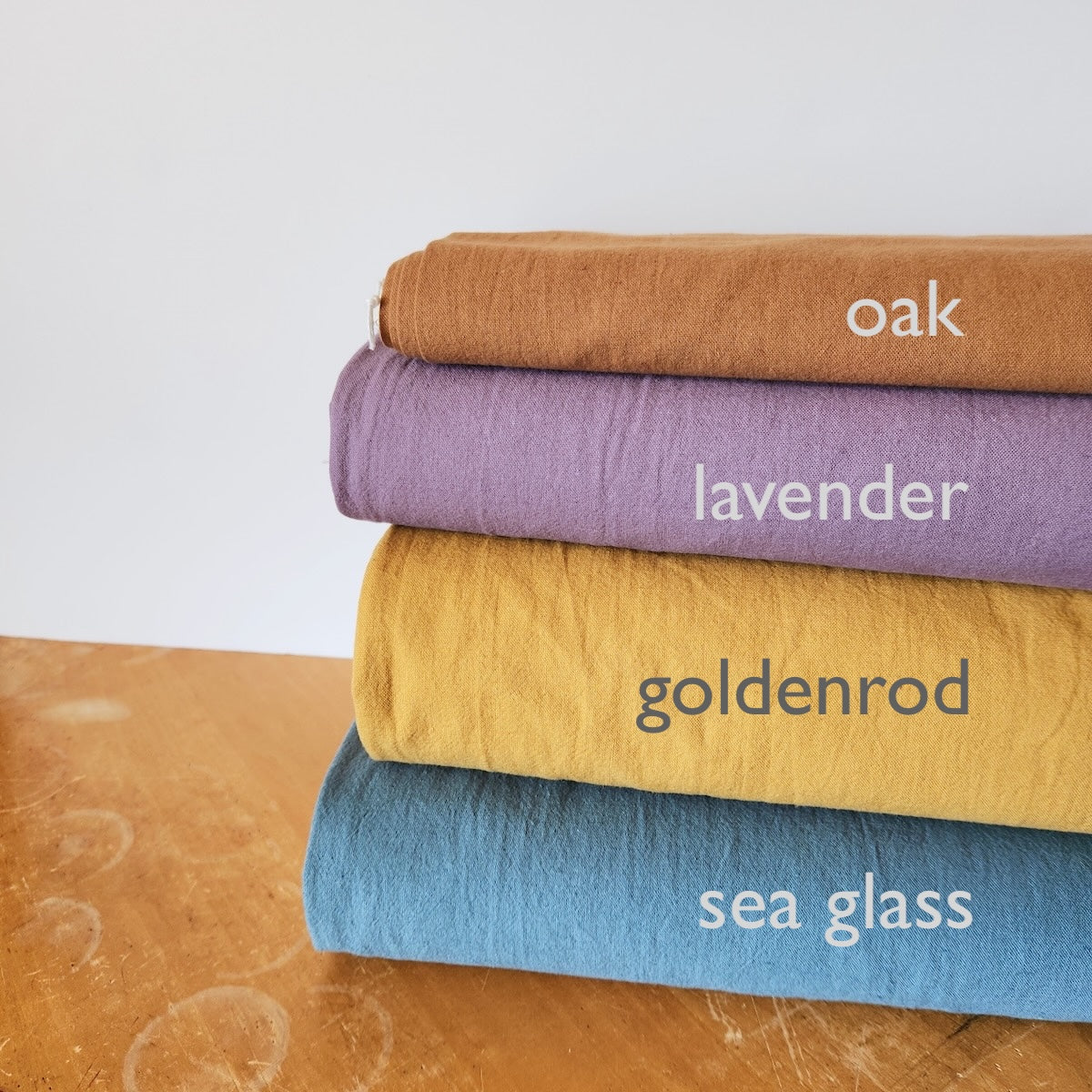 Cotton Linen Canvas — Goldenrod