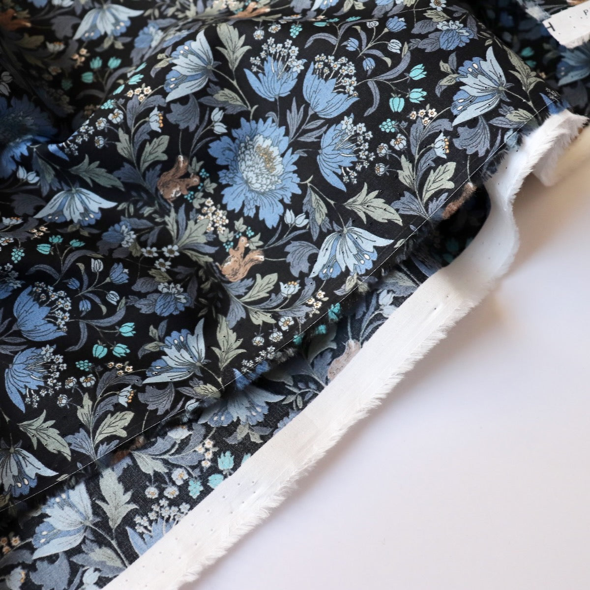 Squirrel Hill Cotton Lawn — Blue