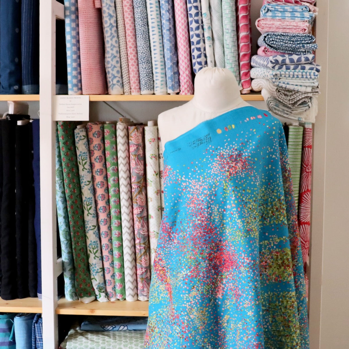 Nani Iro Water Fall Cotton Silk — Song of Paradise