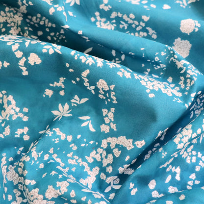 Lei Nani Blue Organic Cotton Lawn by Nani Iro Kokka Fabrics Japan
