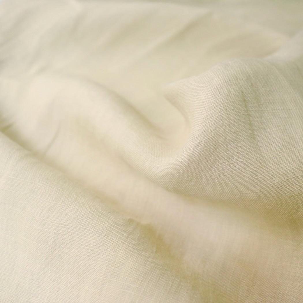 Naomi Ito Linen Colors Egg Shell by Nani Iro Kokka Fabric from Japan
