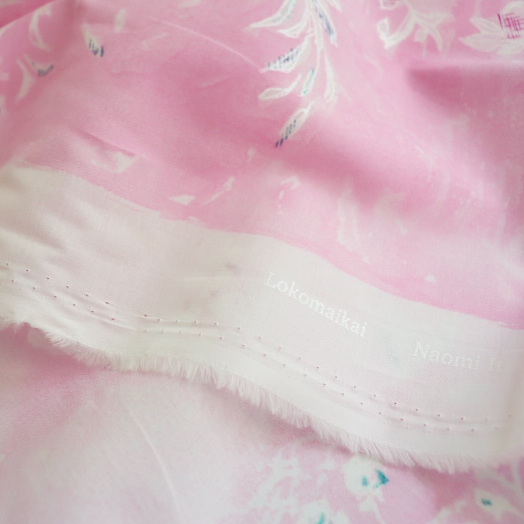 Nani Iro Lokomaikai Organic Cotton Lawn A Kokka Fabric Japan