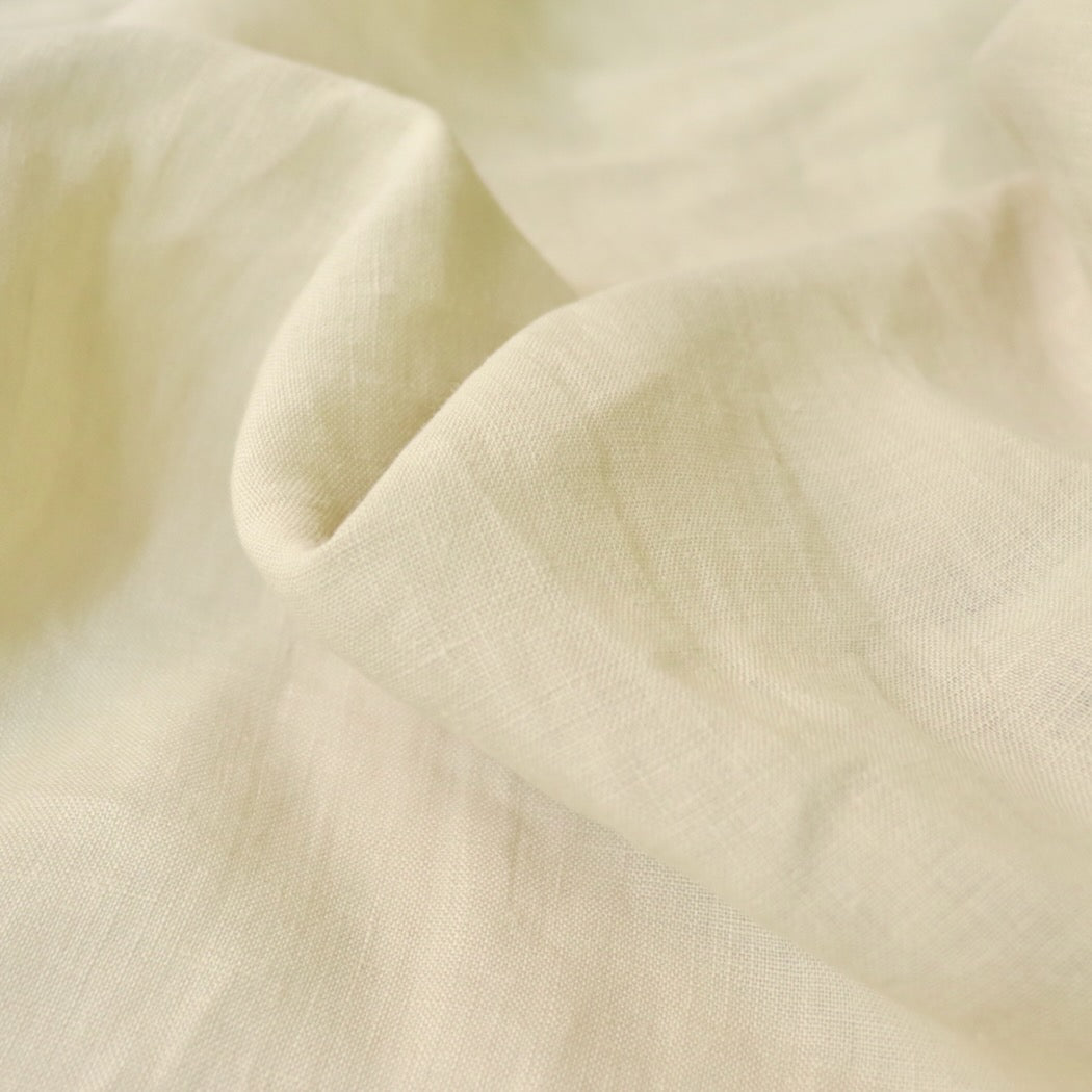 Naomi Ito Linen Colors Egg Shell by Nani Iro Kokka Fabric from Japan