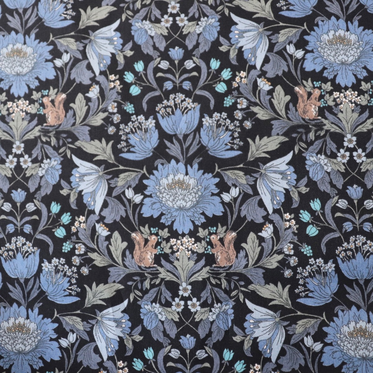 Squirrel Hill Cotton Lawn — Blue