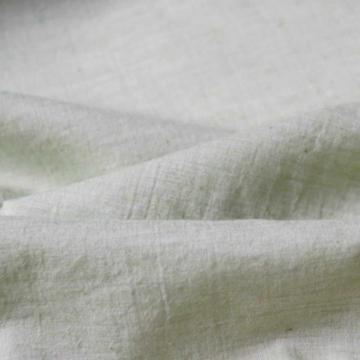 Organic Cotton Chambray — Celery