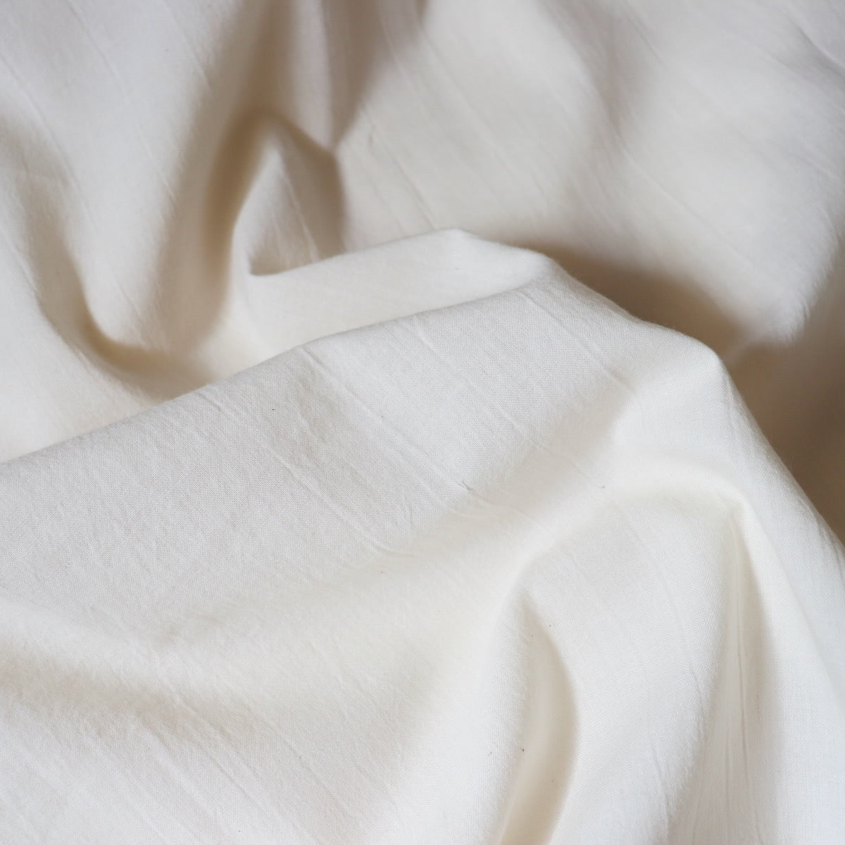 organic cotton fabric by the yard off white
