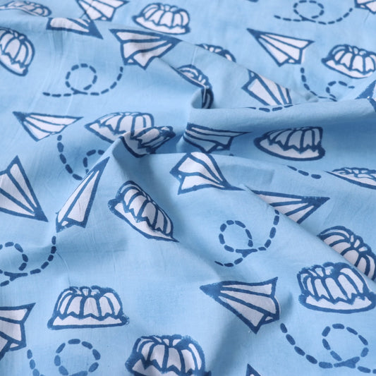 Cakes and Ale Block Print Cotton