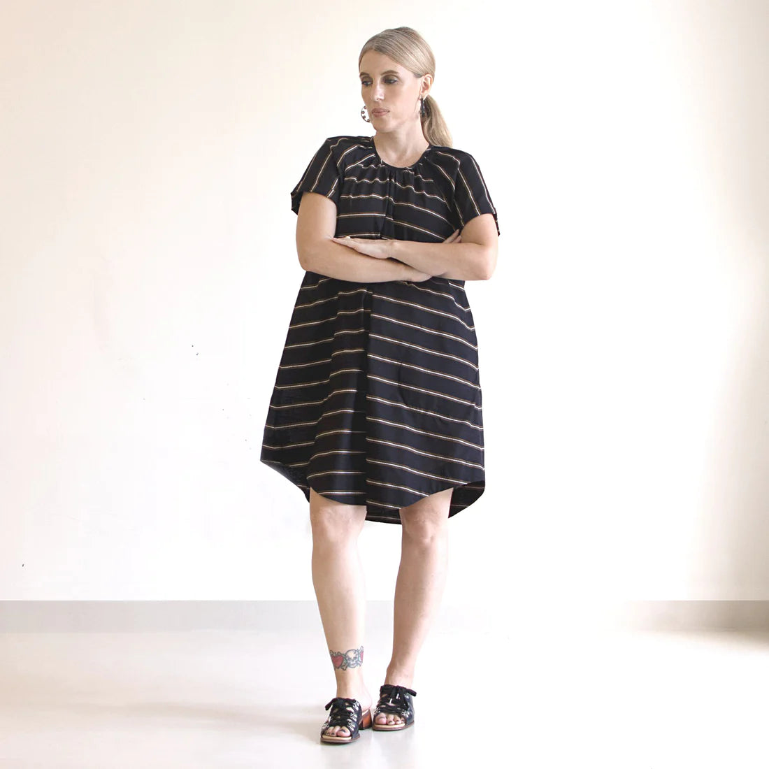 pattern fantastique calyx smock top sewing pattern