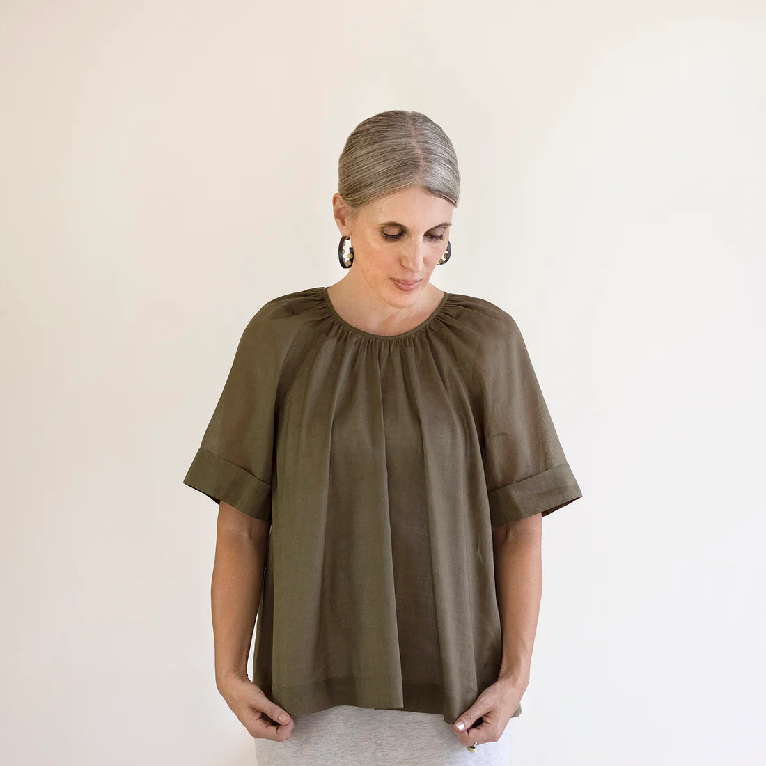pattern fantastique calyx smock top sewing pattern