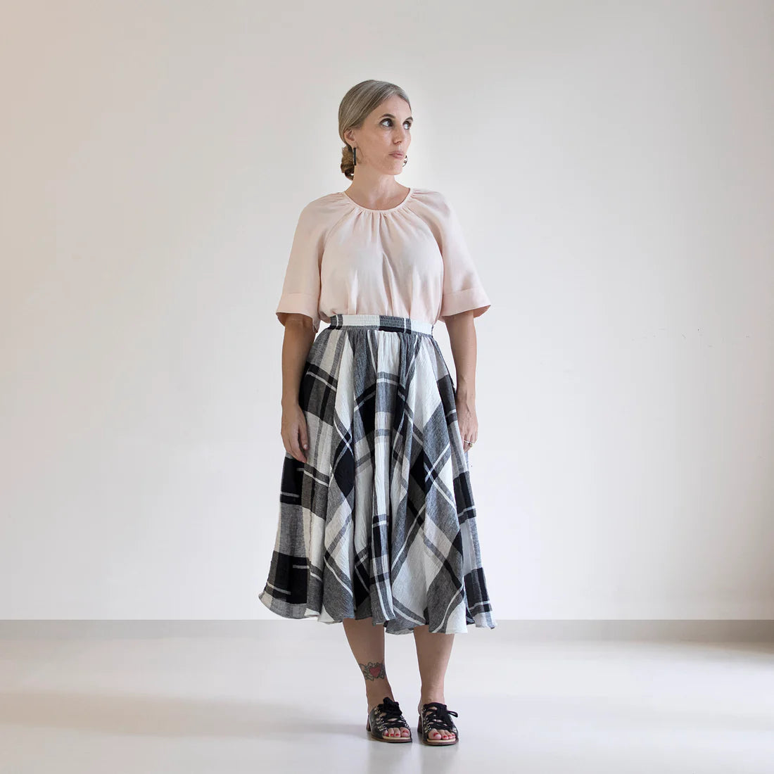 pattern fantastique calyx smock top sewing pattern