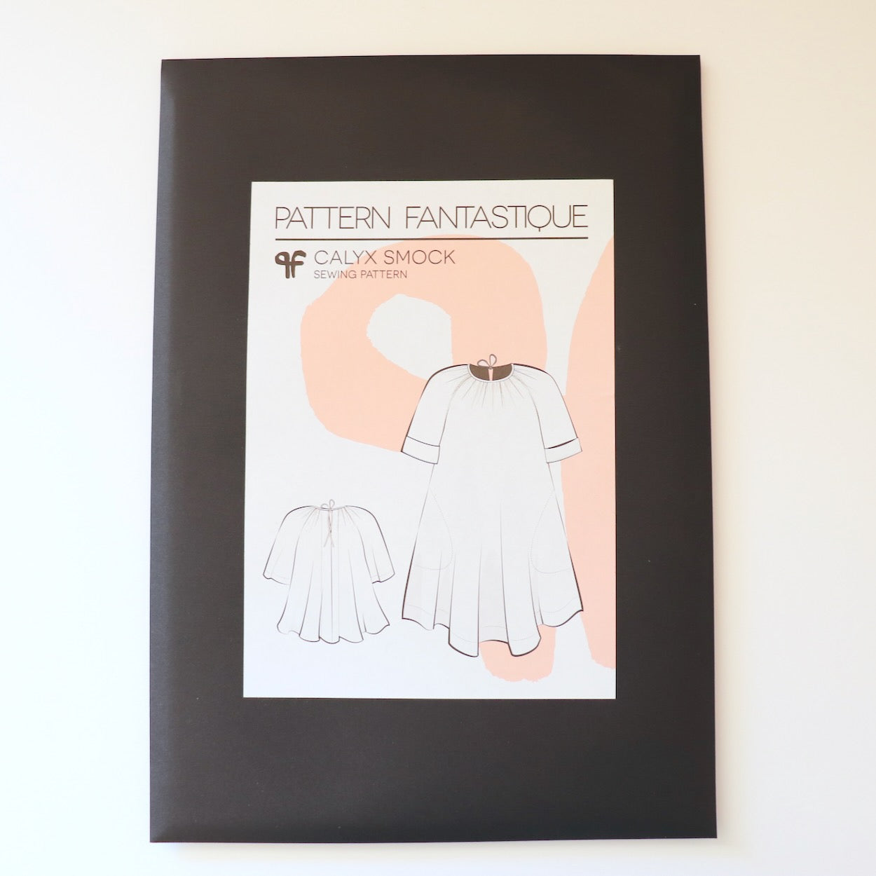 pattern fantastique calyx smock top sewing pattern