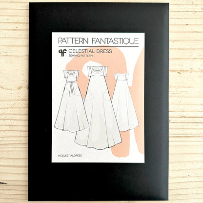 pattern fantastique celectial dress or top sewing pattern