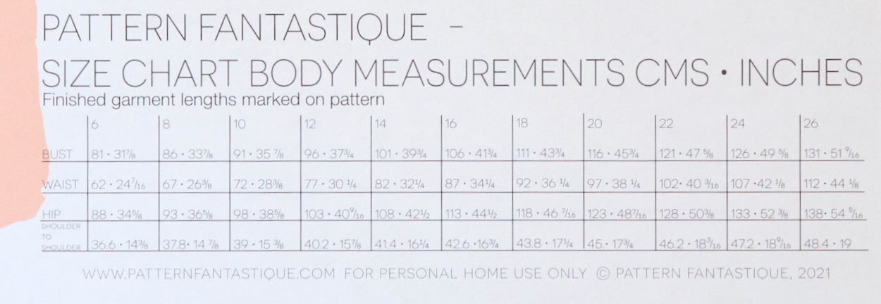 pattern fantastique celectial dress or top sewing pattern