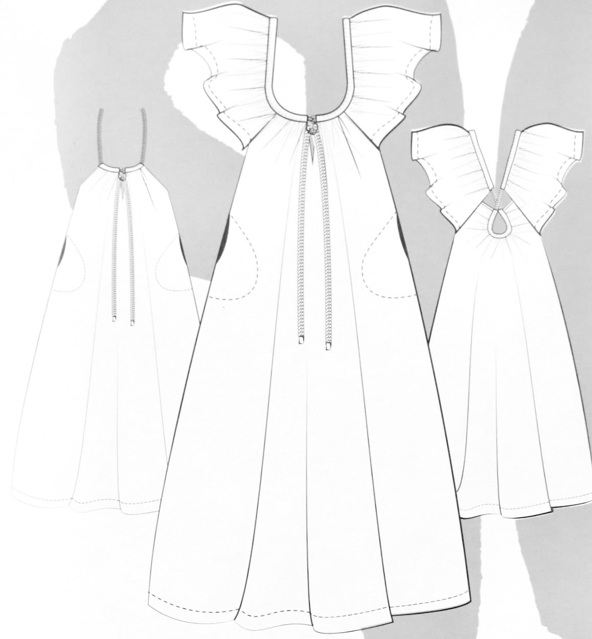 pattern fantastique ether dress sewing pattern