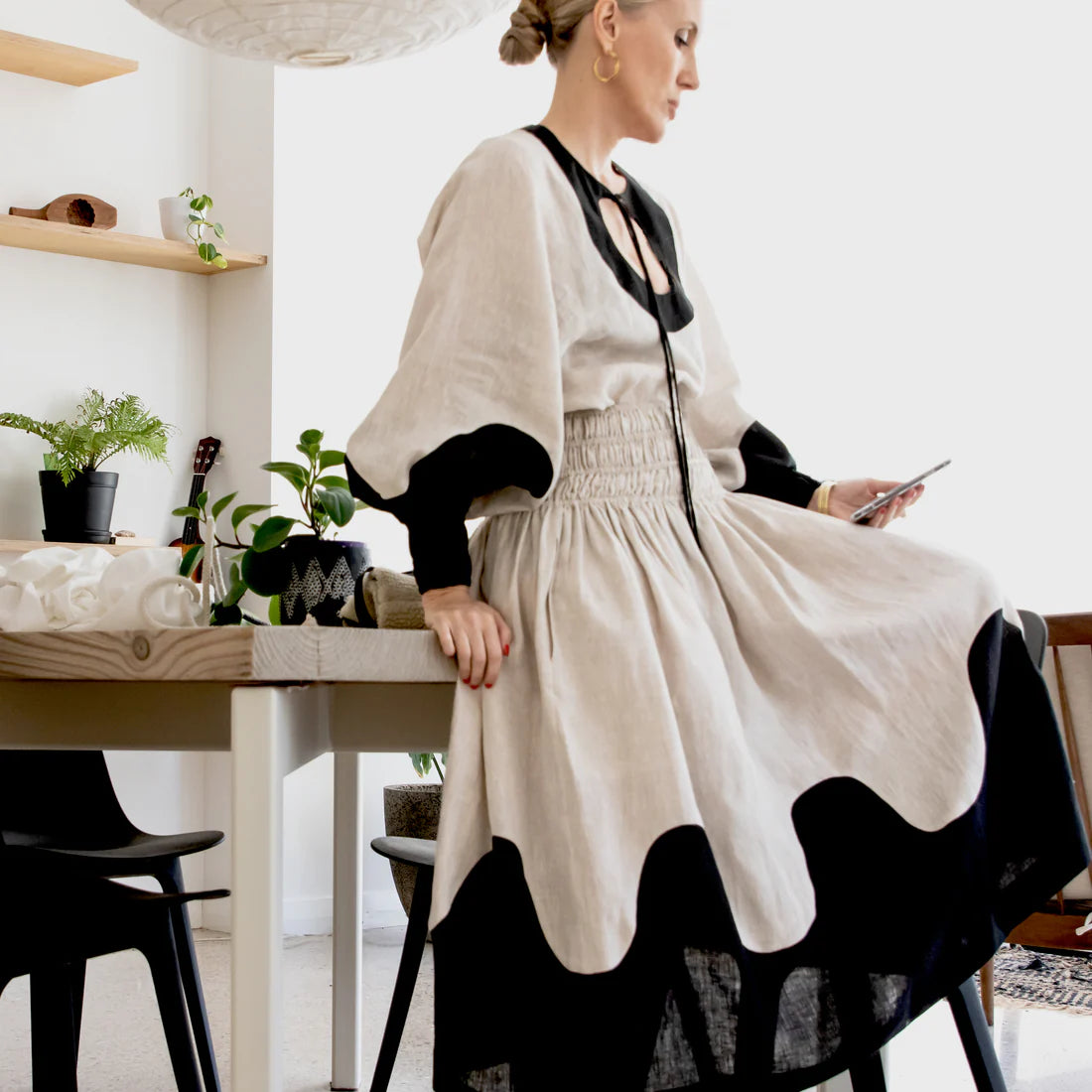 pattern fantastique harmonic skirt and top sewing pattern