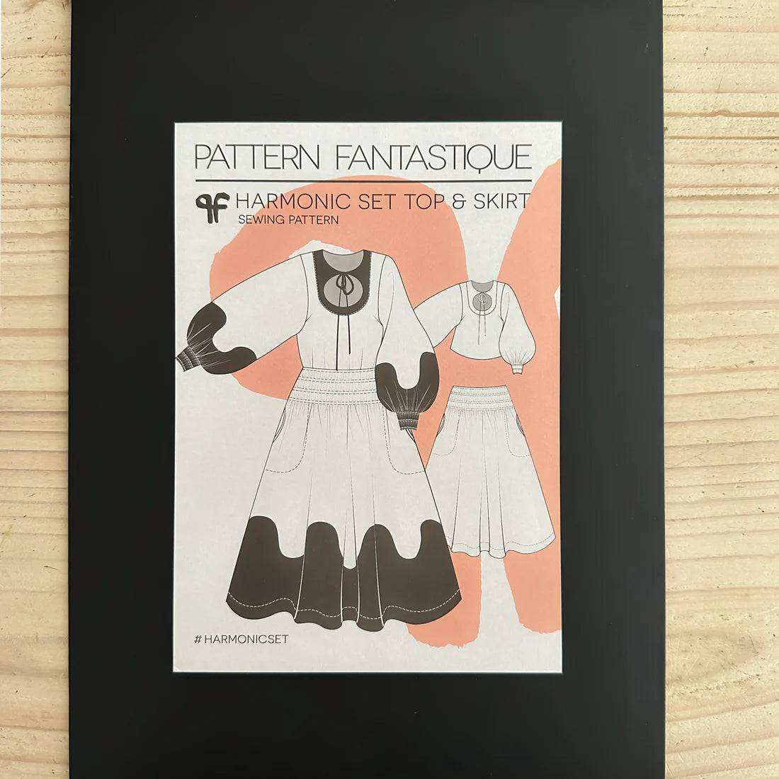 pattern fantastique harmonic skirt and top sewing pattern