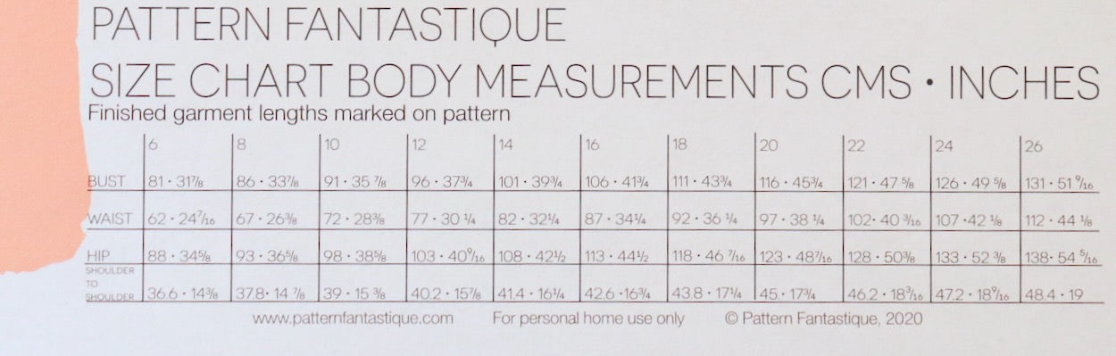 pattern fantastique mersis dress or top sewing pattern