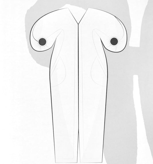 pattern fantastique mersis dress or top sewing pattern