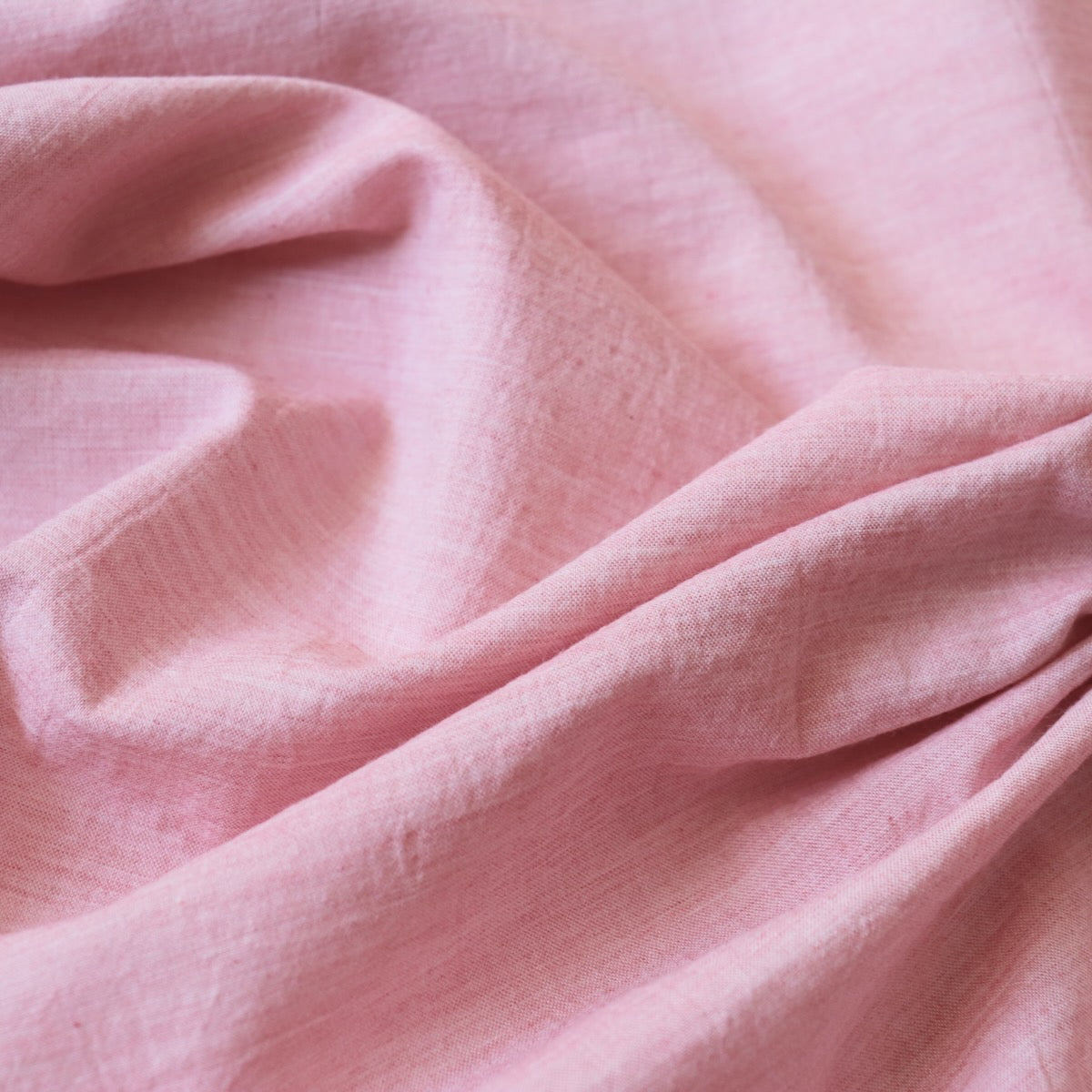 pink organic cotton fabric by the yard
