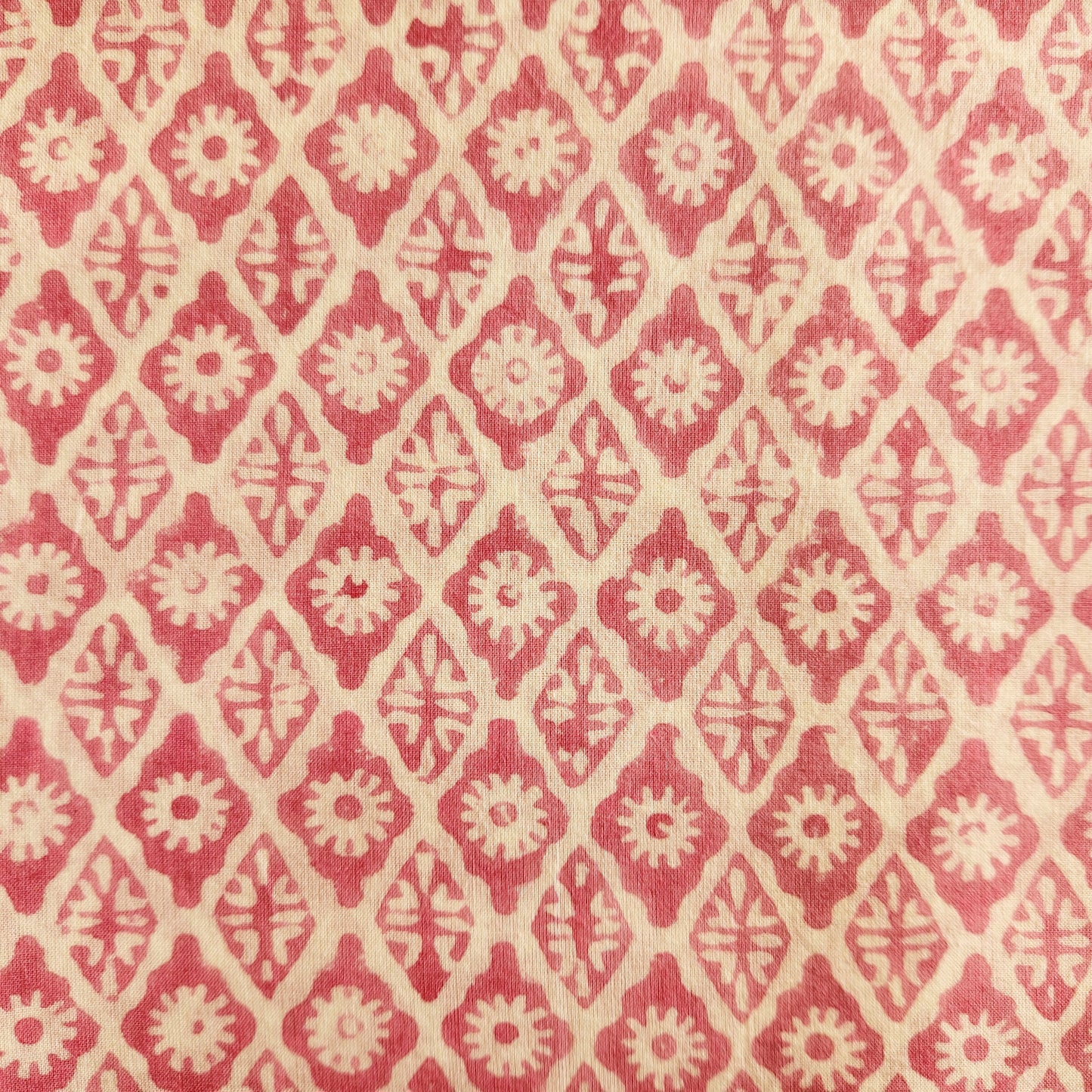 Block Print Fat Quarter Bundle — Pink + Green