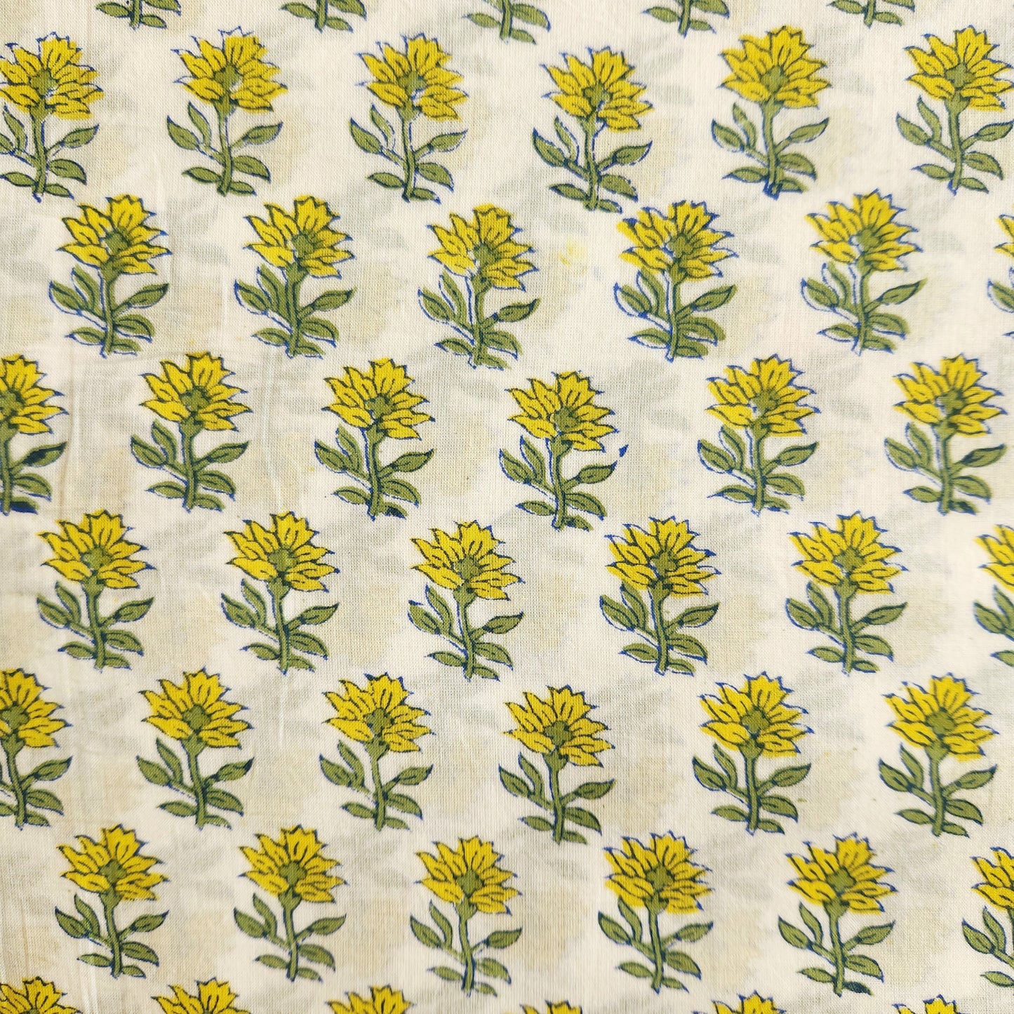Block Print Fat Quarter Bundle — Chartreuse