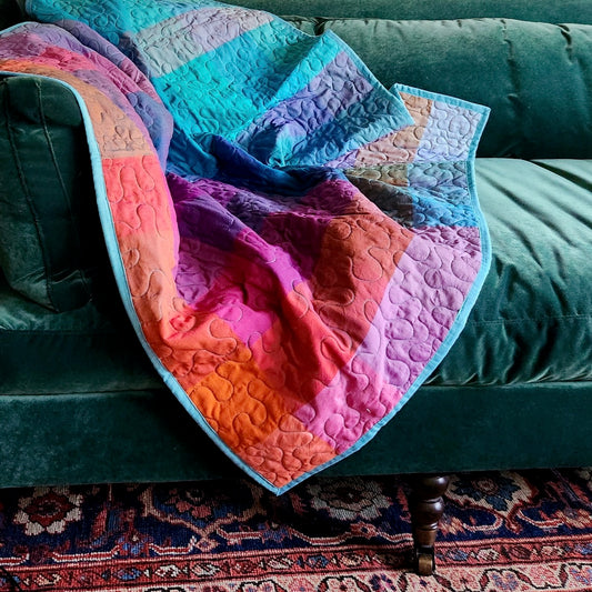 Over the Rainbow Square Quilt Kit