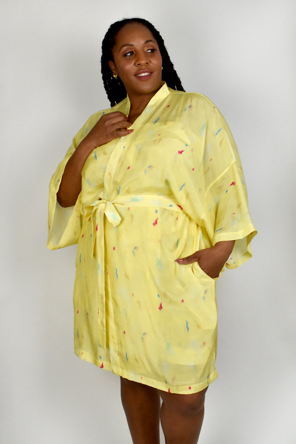 That's A Wrap robe sewing pattern by Forest and Thread
