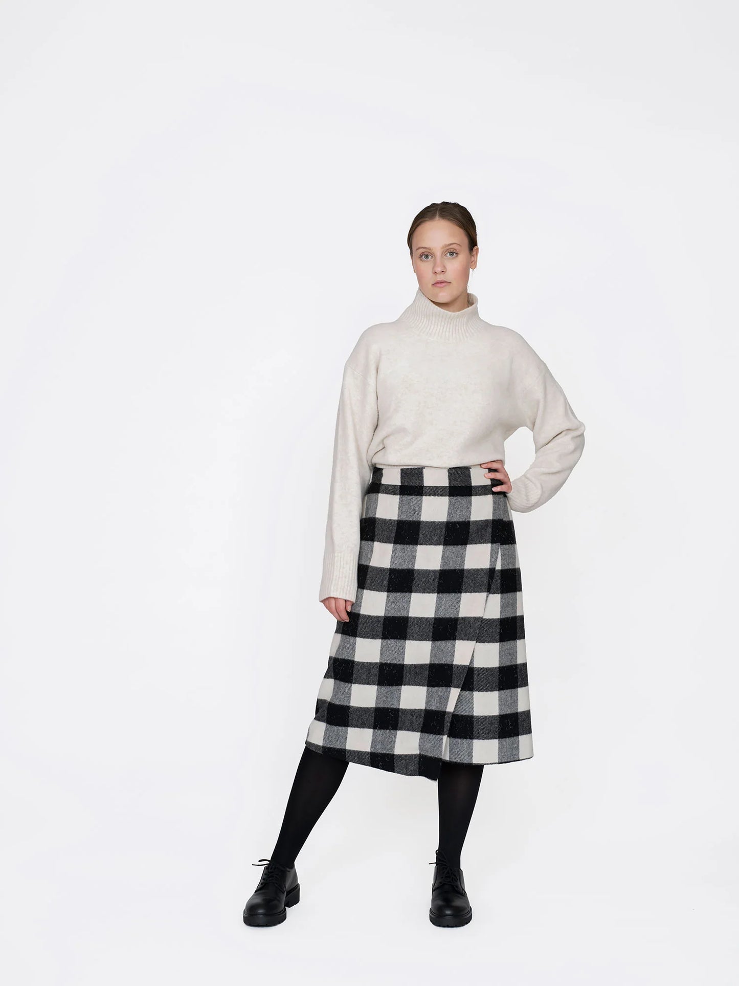 Asymmetric Midi Skirt sewing pattern by The Assembly Line