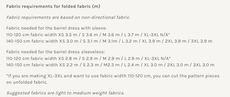 The Assembly Line Barrel Dress