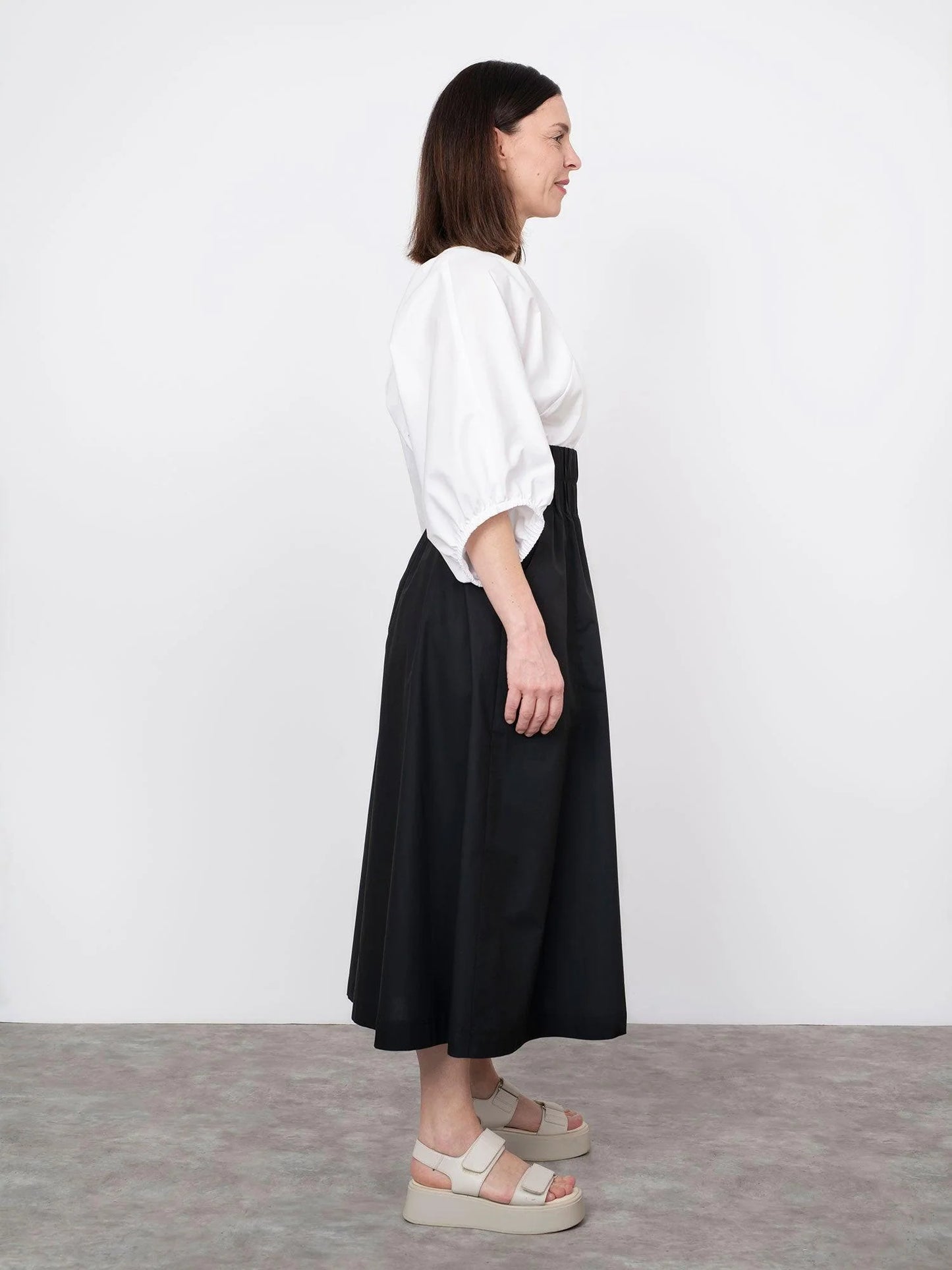 V-Neck Cuff Top sewing pattern by The Assembly Line